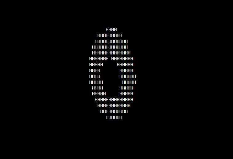 ASCII donut